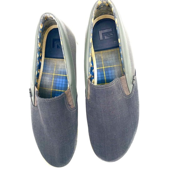 Ben Sherman Percy Mens Charcoal Slip On Sneaker BNM00104-9AA1 - Picture 2 of 11